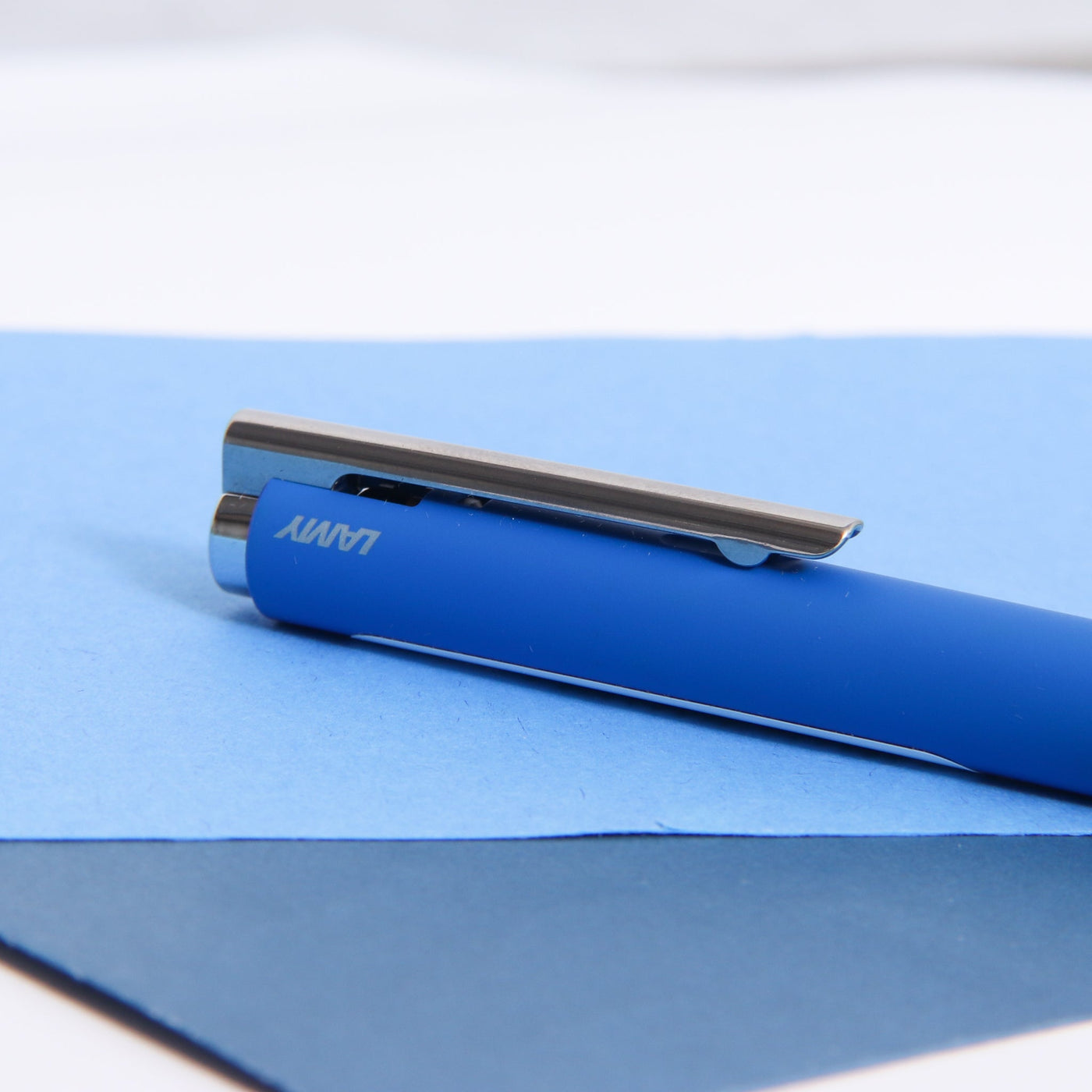 LAMY Logo M+ Matte Skyblue Ballpoint Pen Clip