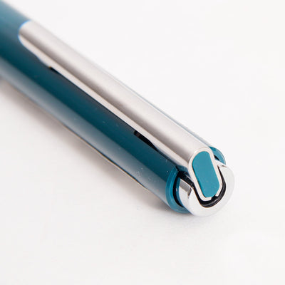 LAMY-Logo-M+-Petrol-Gloss-Ballpoint-Pen-Push-Button-Unit