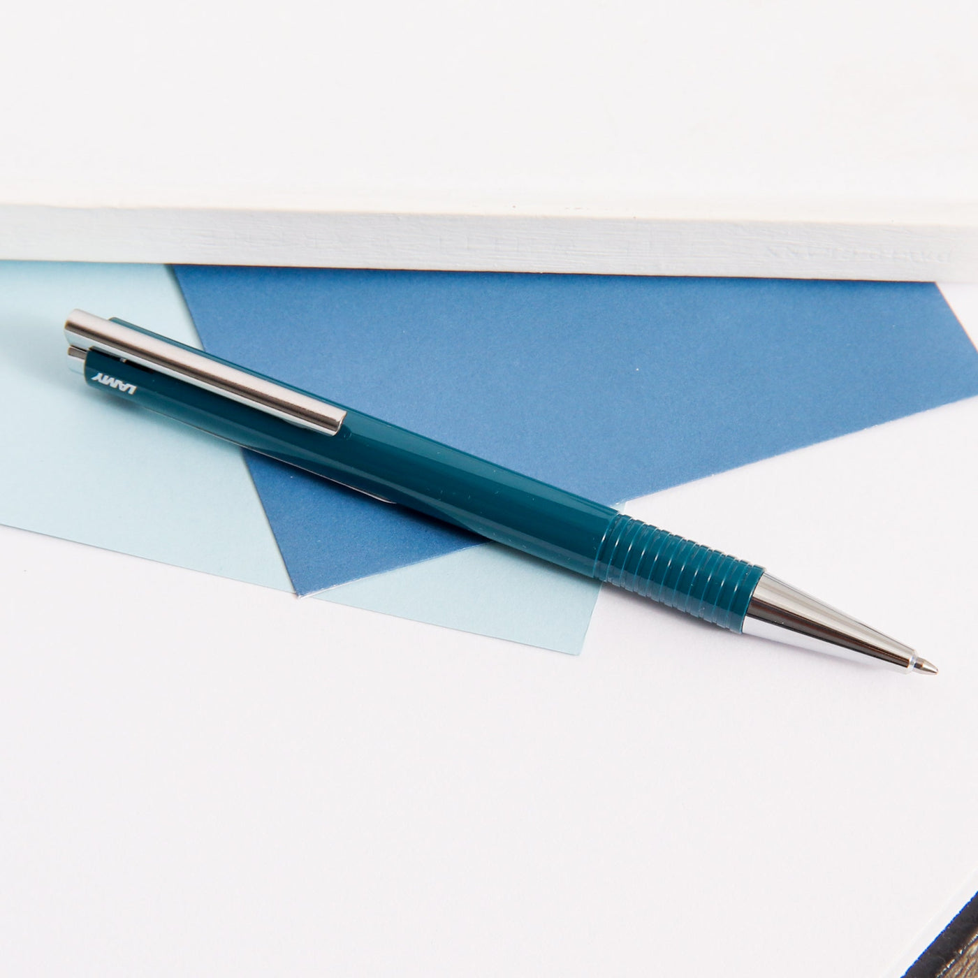 LAMY-Logo-M+-Petrol-Gloss-Ballpoint-Pen