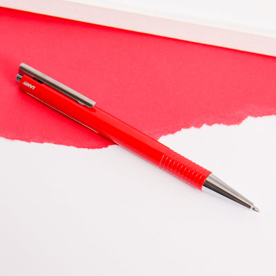 LAMY-Logo-M+-Red-Gloss-Ballpoint-Pen