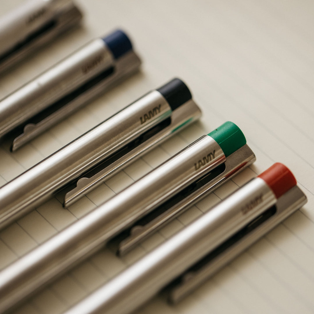 LAMY Logo Stainless Steel Ballpoint Pen | Truphae