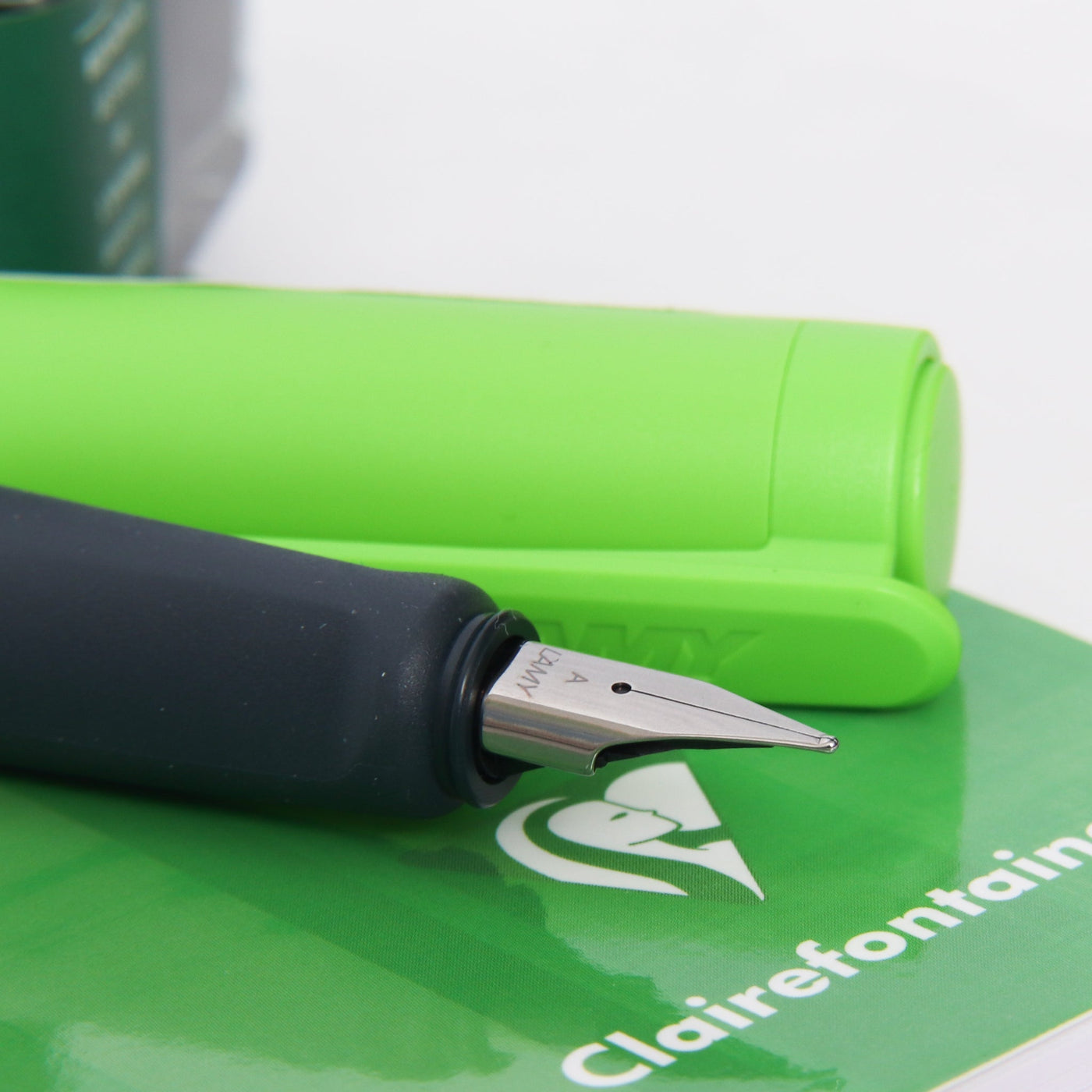 LAMY Nexx Lime Fountain Pen Nib Details