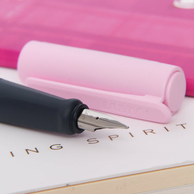 LAMY Nexx Rose Fountain Pen Nib Details