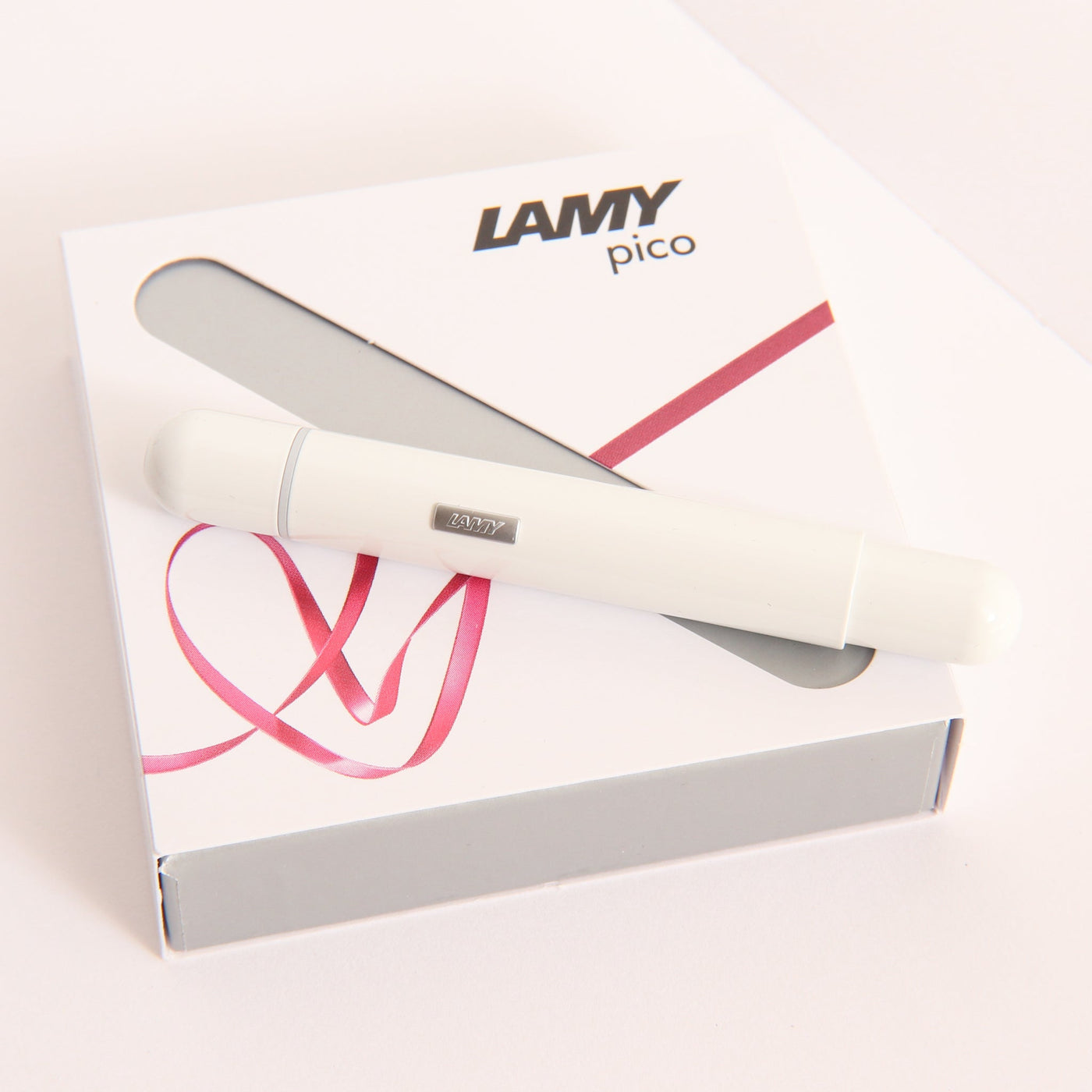 LAMY-Pico-288-White-Valentines-Day-Ballpoint-Pen-Closed