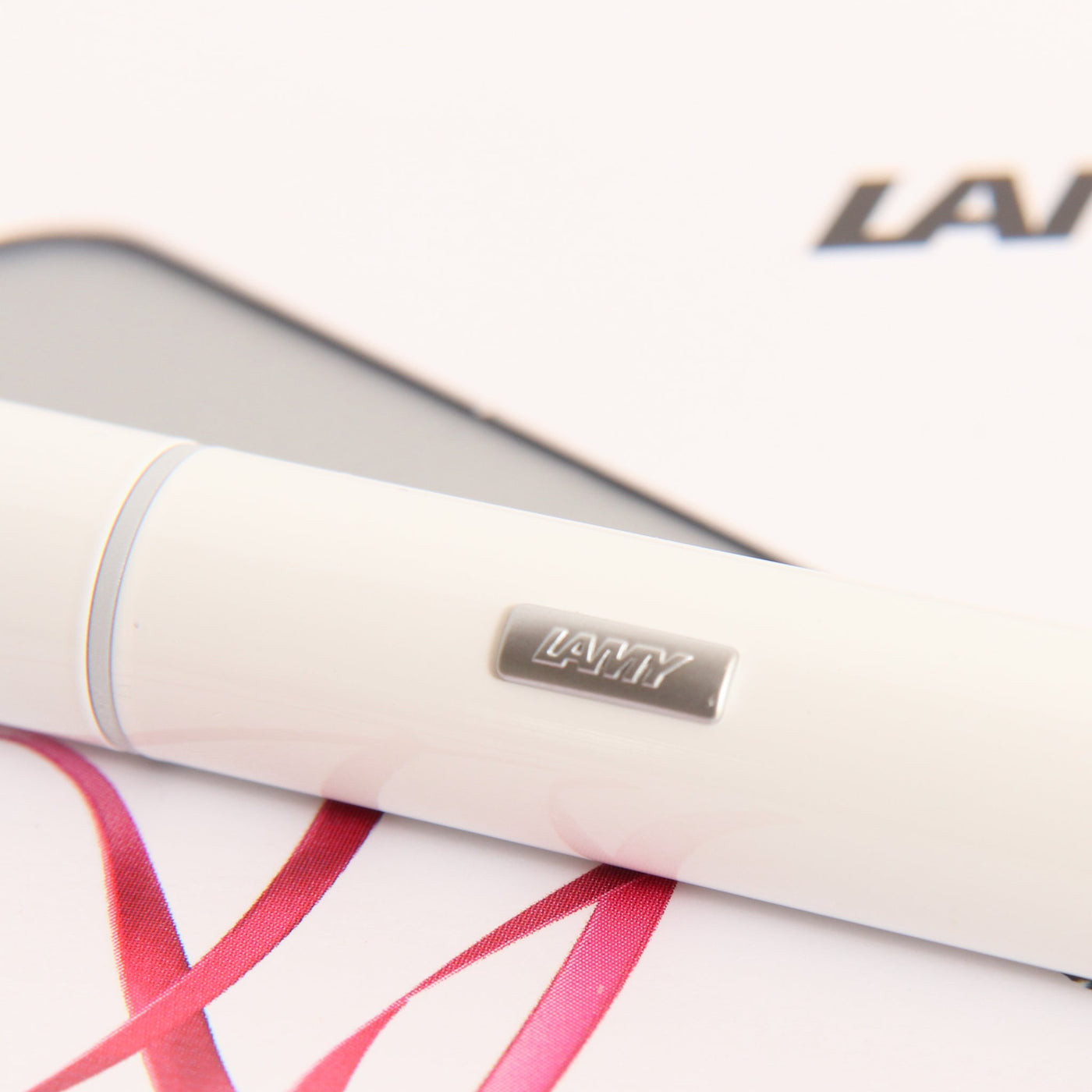 LAMY-Pico-288-White-Valentines-Day-Ballpoint-Pen-Logo