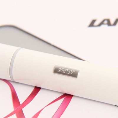 LAMY-Pico-288-White-Valentines-Day-Ballpoint-Pen-Logo