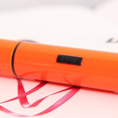 LAMY-Pico-Laser-Orange-Valentines-Day-Ballpoint-Pen-Logo