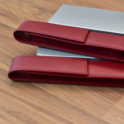 LAMY Premium Nappa Red Leather Pen Case