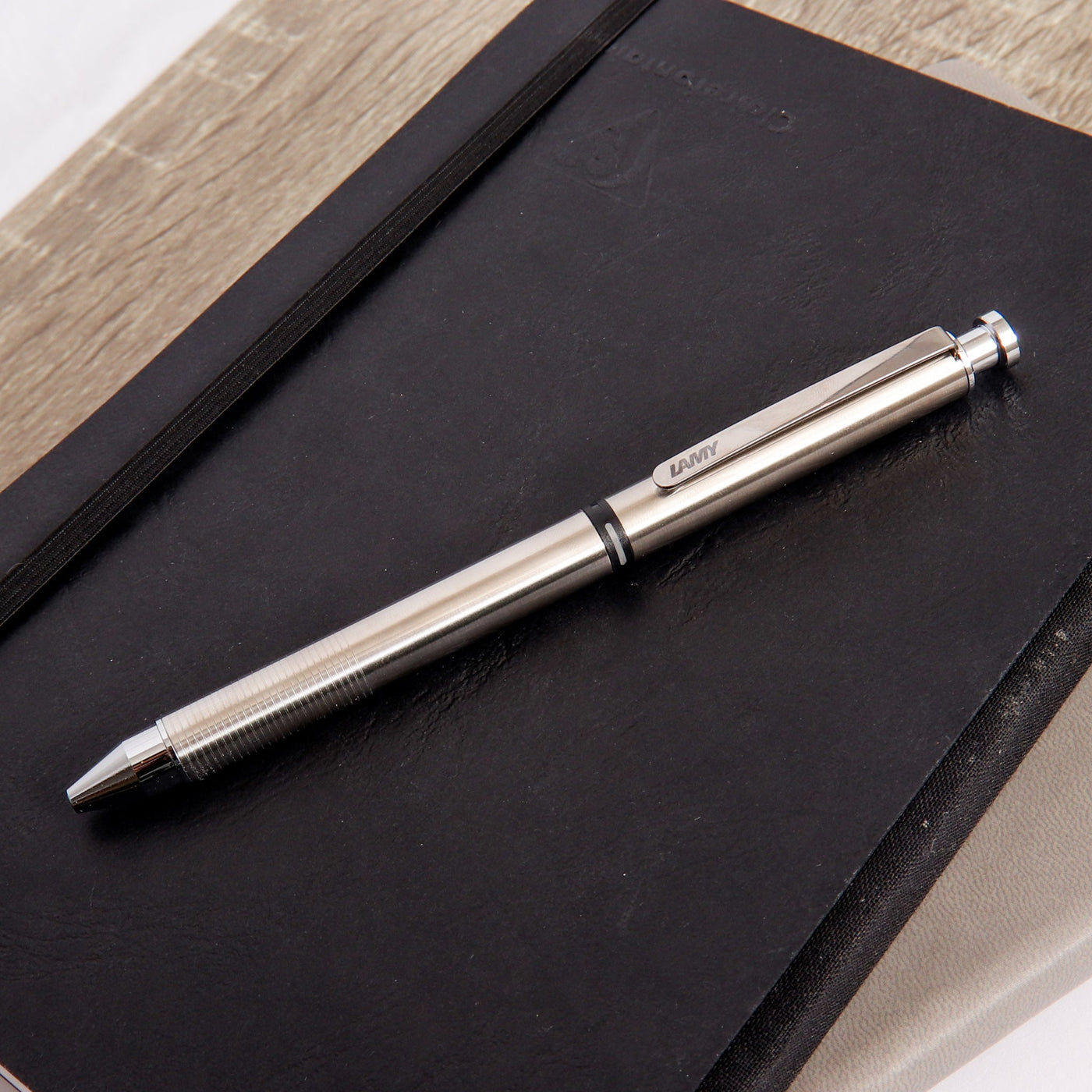 LAMY-ST-Stainless-Steel-Multi-Function-Tri-Pen-Silver-Barrel