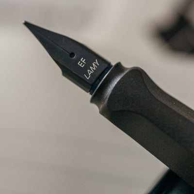 Lamy Safari Charcoal Matte Black Fountain Pen