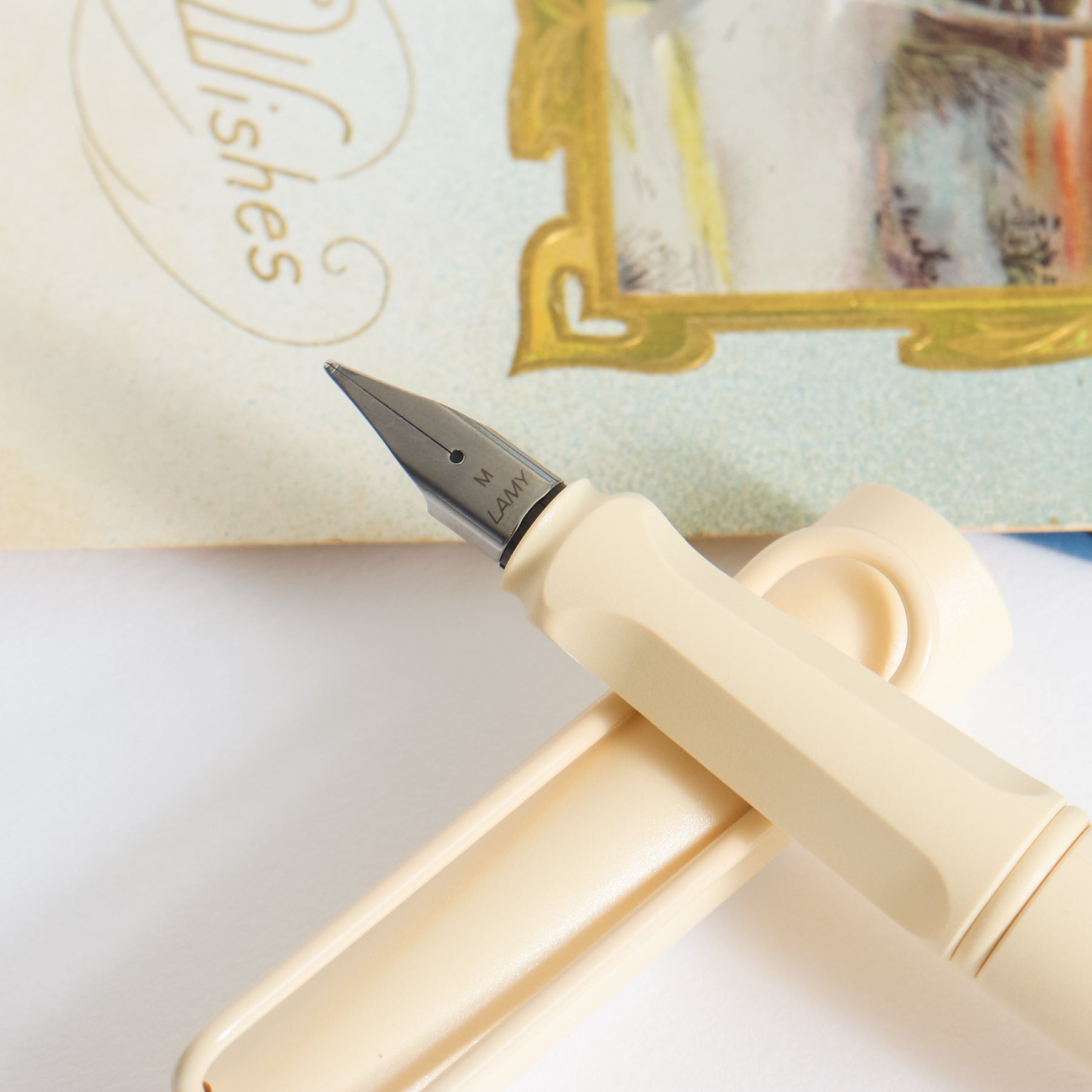 Lamy Fountain Pen] Safari Cream – Baum-kuchen