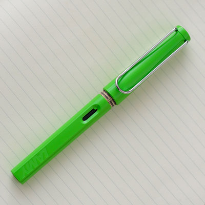 Lamy Safari Bright Lime Green Fountain Pen