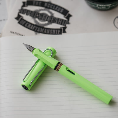 LAMY Safari Neon Lime Green 2015 Fountain Pen