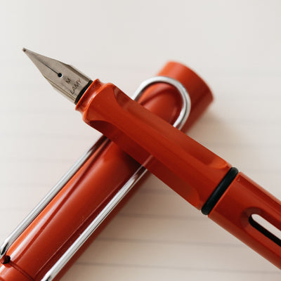 Lamy Safari Bright Red Fountain Pen