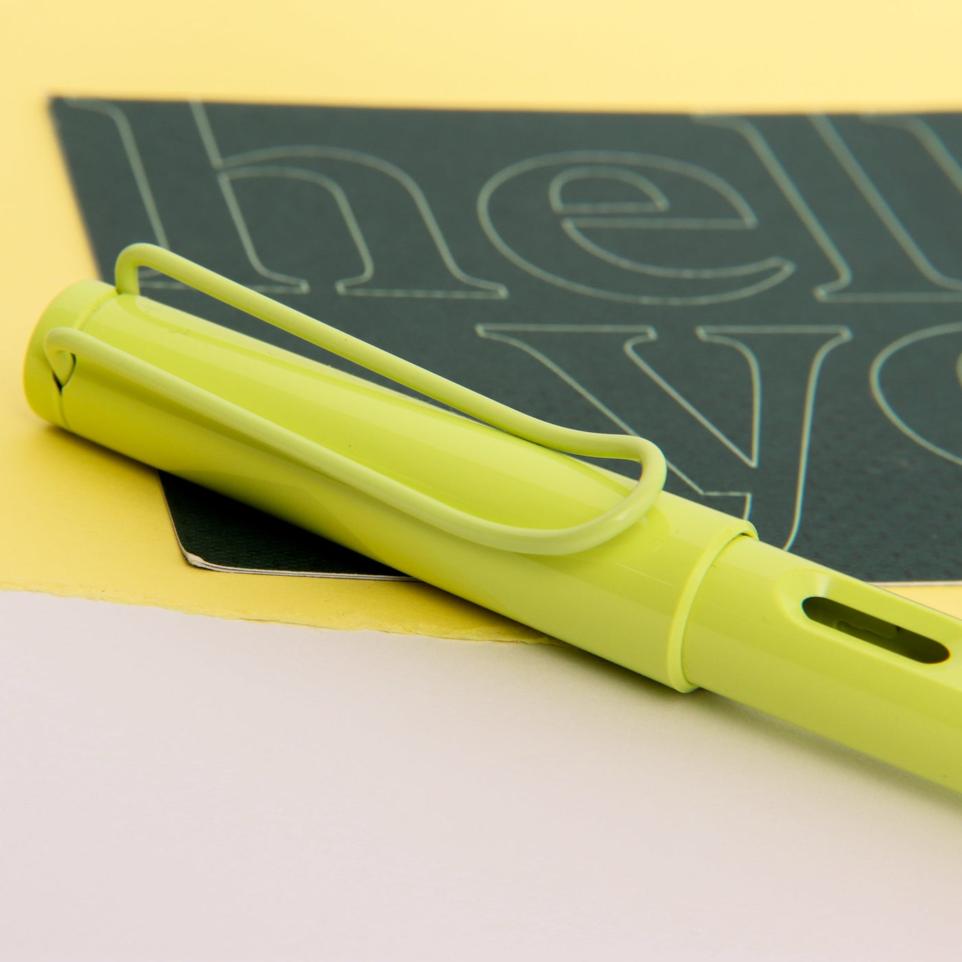 LAMY Safari Special Edition Spring Green Fountain Pen Clip