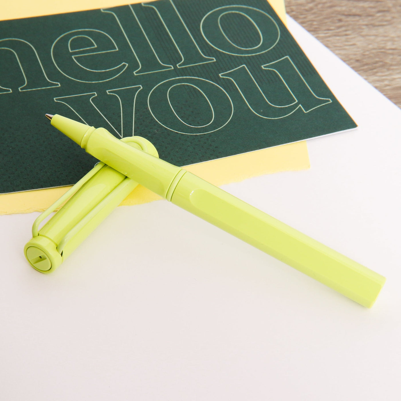 LAMY Safari Special Edition Spring Green Rollerball Pen
