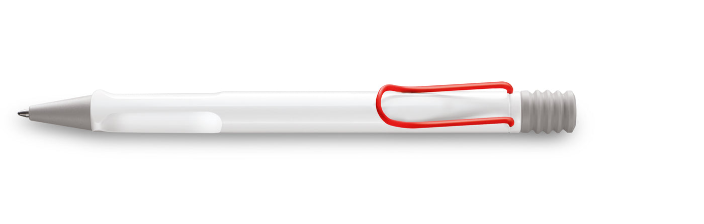 LAMY Safari Special Edition 2021 White & Red Ballpoint Pen