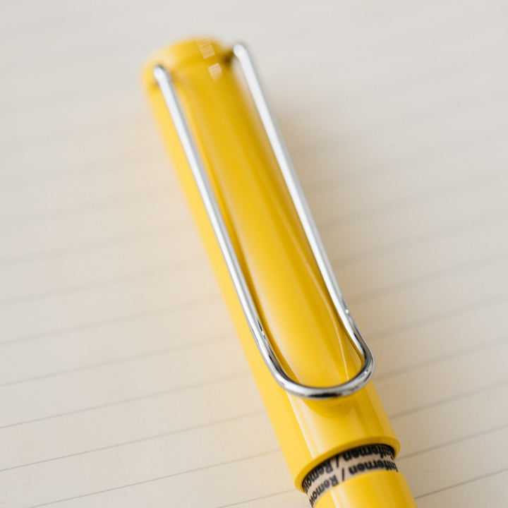 Lamy Safari Bright Yellow Fountain Pen – Truphae