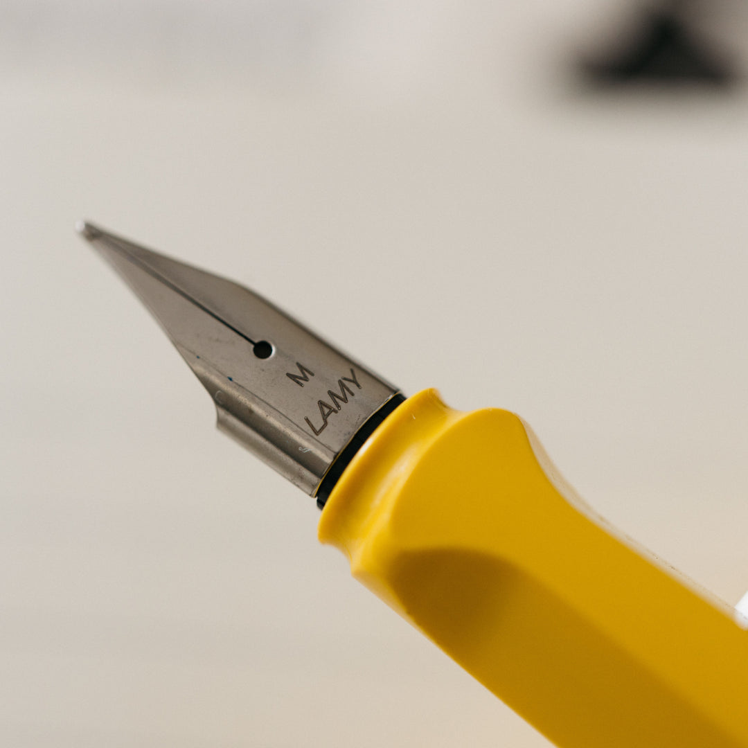 筆記具 lamy Safari twin pen yellow LAMY safari Fountain Pen - yellow - The Goulet Pen Company