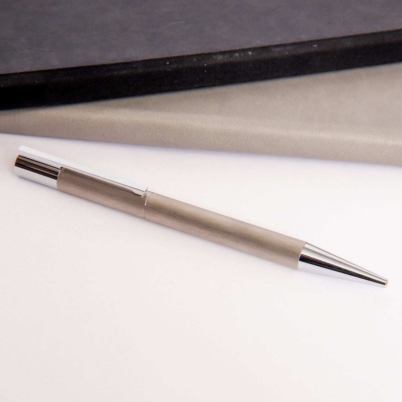 LAMY-Scala-Stainless-Steel-Ballpoint-Pen-Silver-Barrel