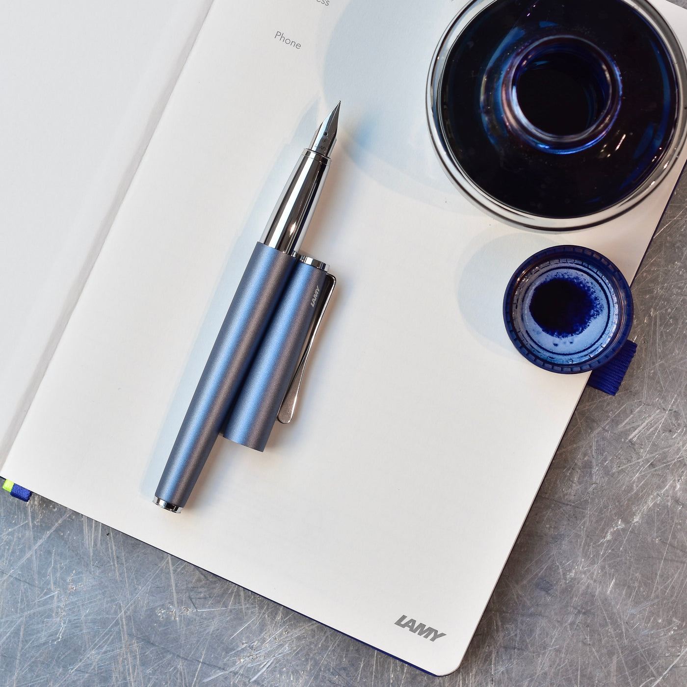 LAMY Studio Glacier Blue Fountain Pen