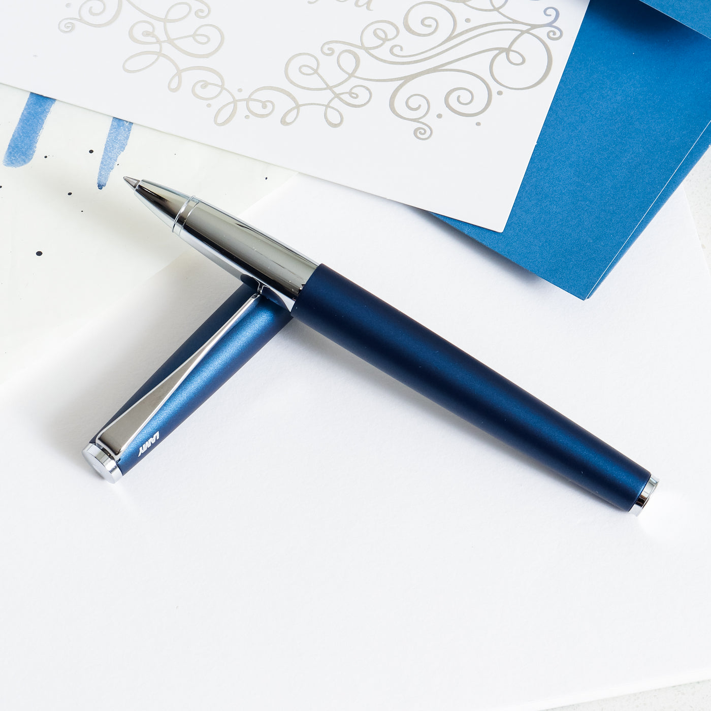 LAMY Studio Imperial Blue Rollerball Pen