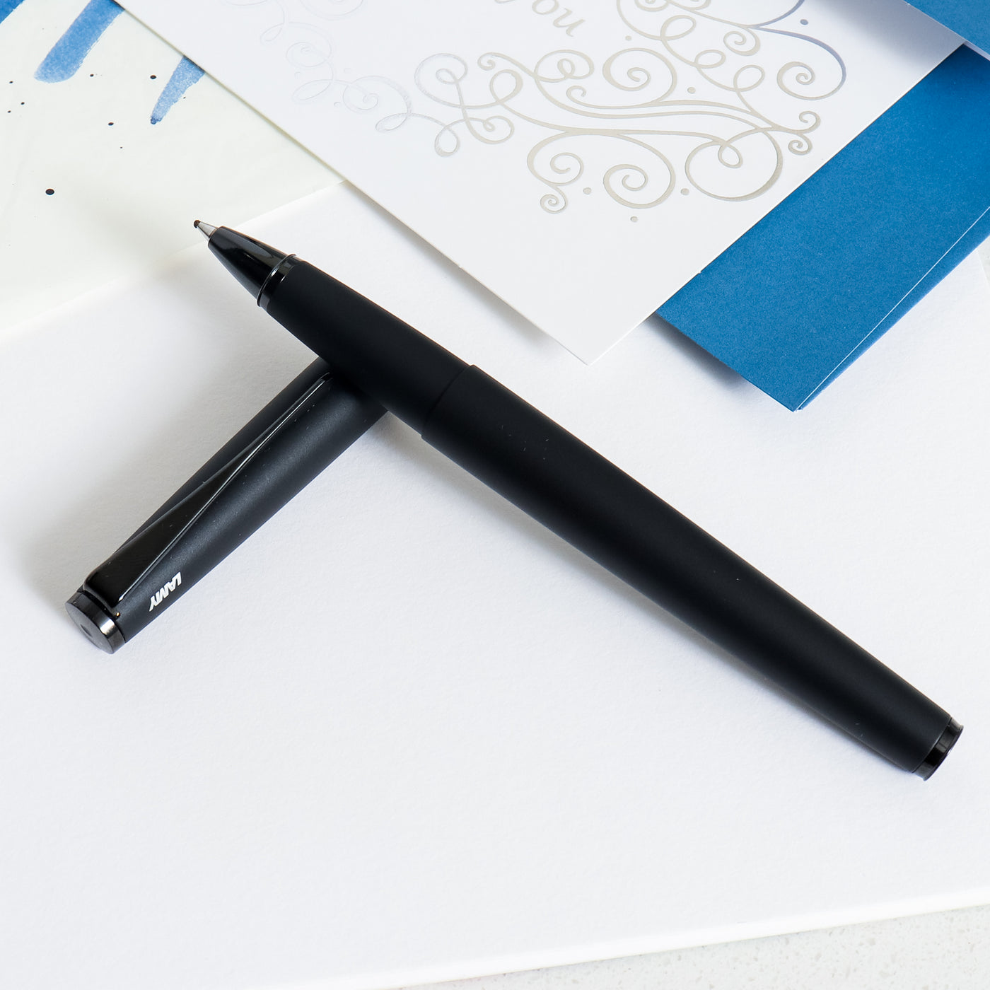 LAMY Studio LX All Black Rollerball Pen