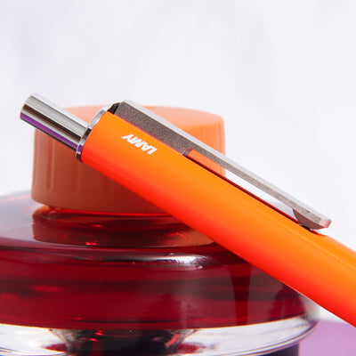 LAMY Swift Neon Orange Special Edition Rollerball Pen Clip