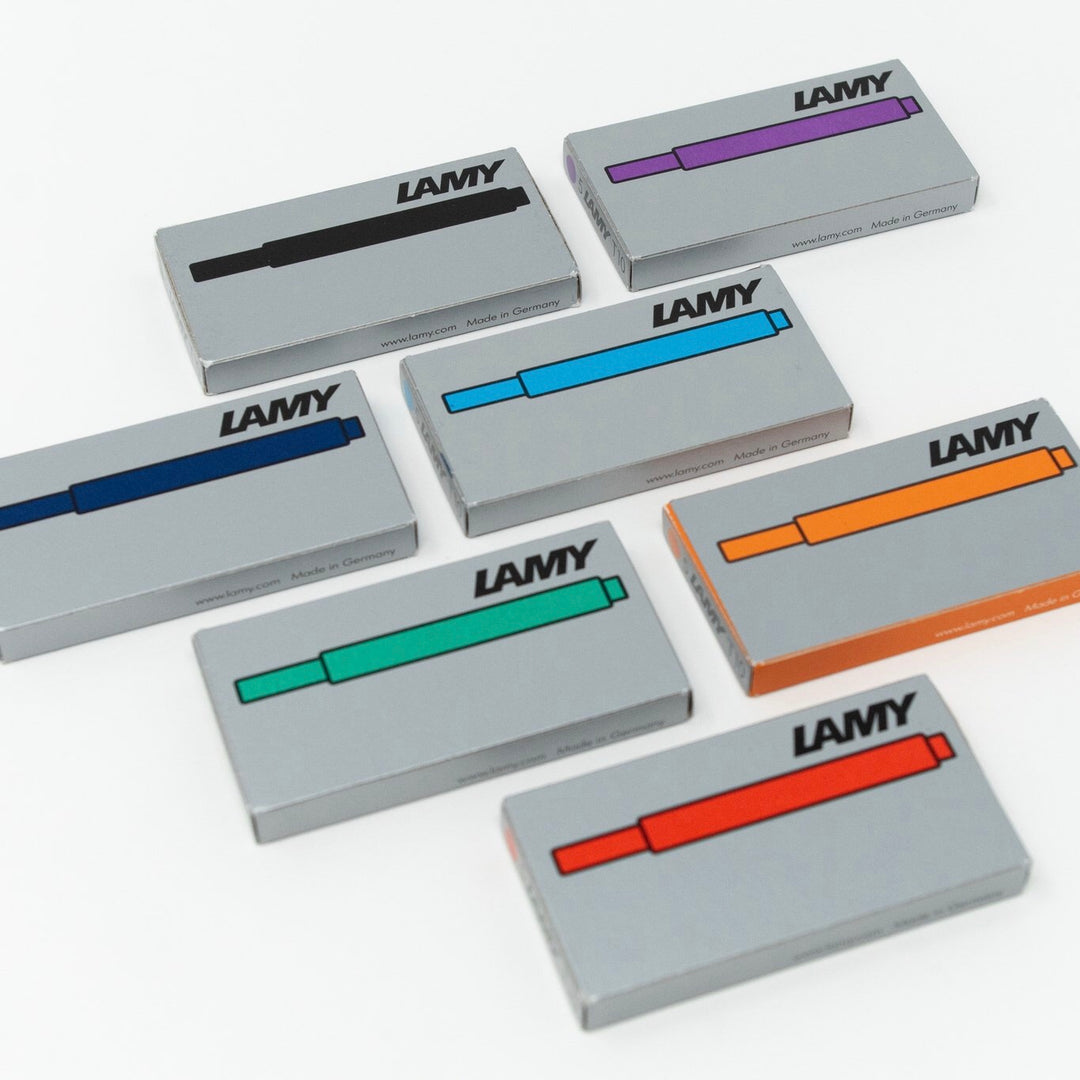 Lamy T10 geladen groene cartridges nieuwe 2016 x 2 (10 cartridges