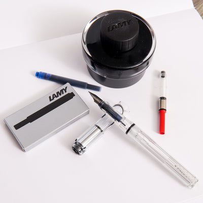 LAMY-Vista-Fountain-Pen-&-Ink-Bottle-Gift-Set