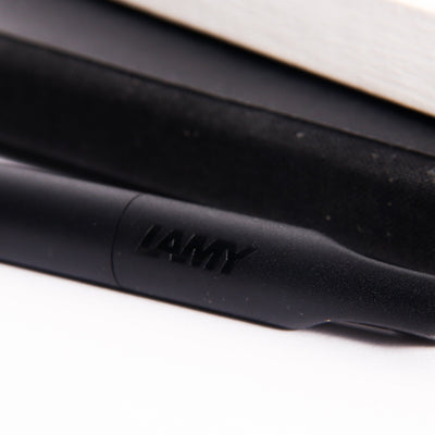 LAMY-Xevo-Black-Ballpoint-Pen-Logo-Engraving