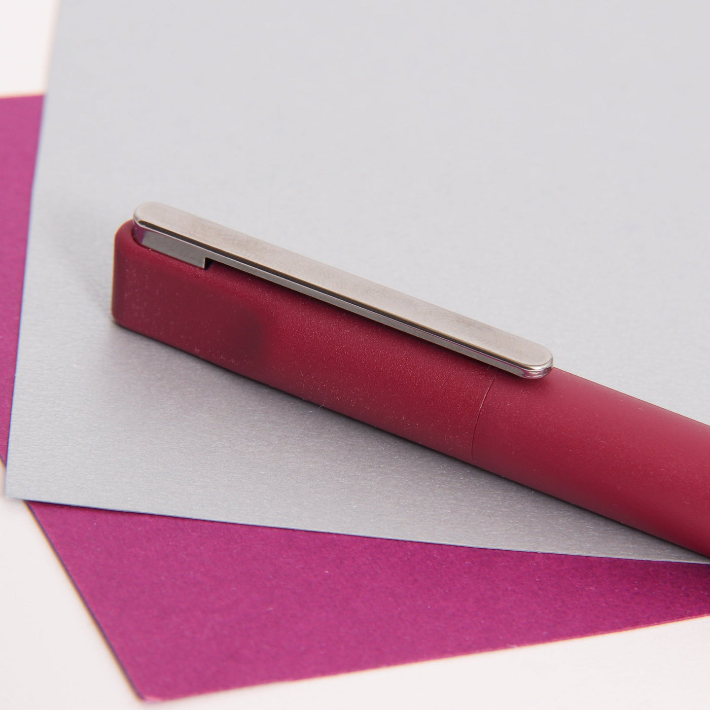 LAMY Xevo Special Edition Bergundy Ballpoint Pen Clip