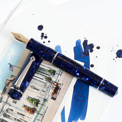 Maiora Alpha Capri Palladium Fountain Pen