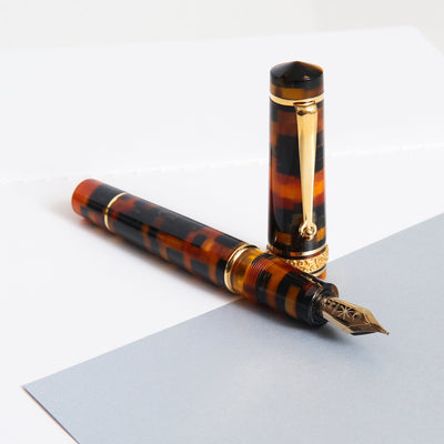 Maiora Alpha Oroarancio piston filled 14k gold nib