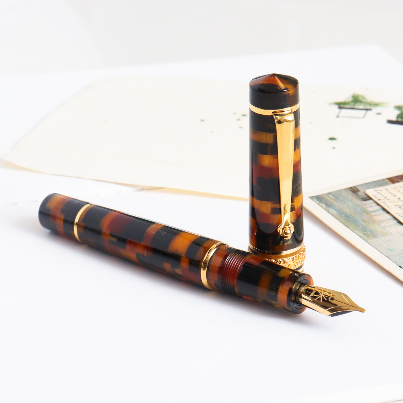 Maiora Alpha Oroarancio Fountain Pen