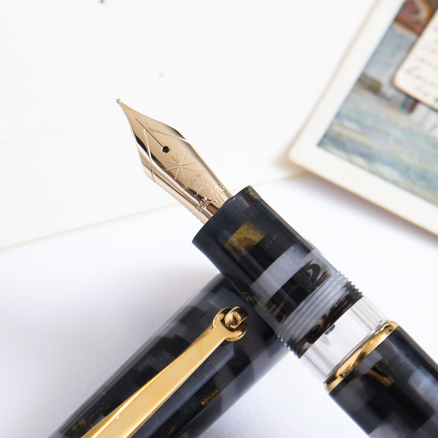 Maiora Alpha K Orogrigio Fountain Pen