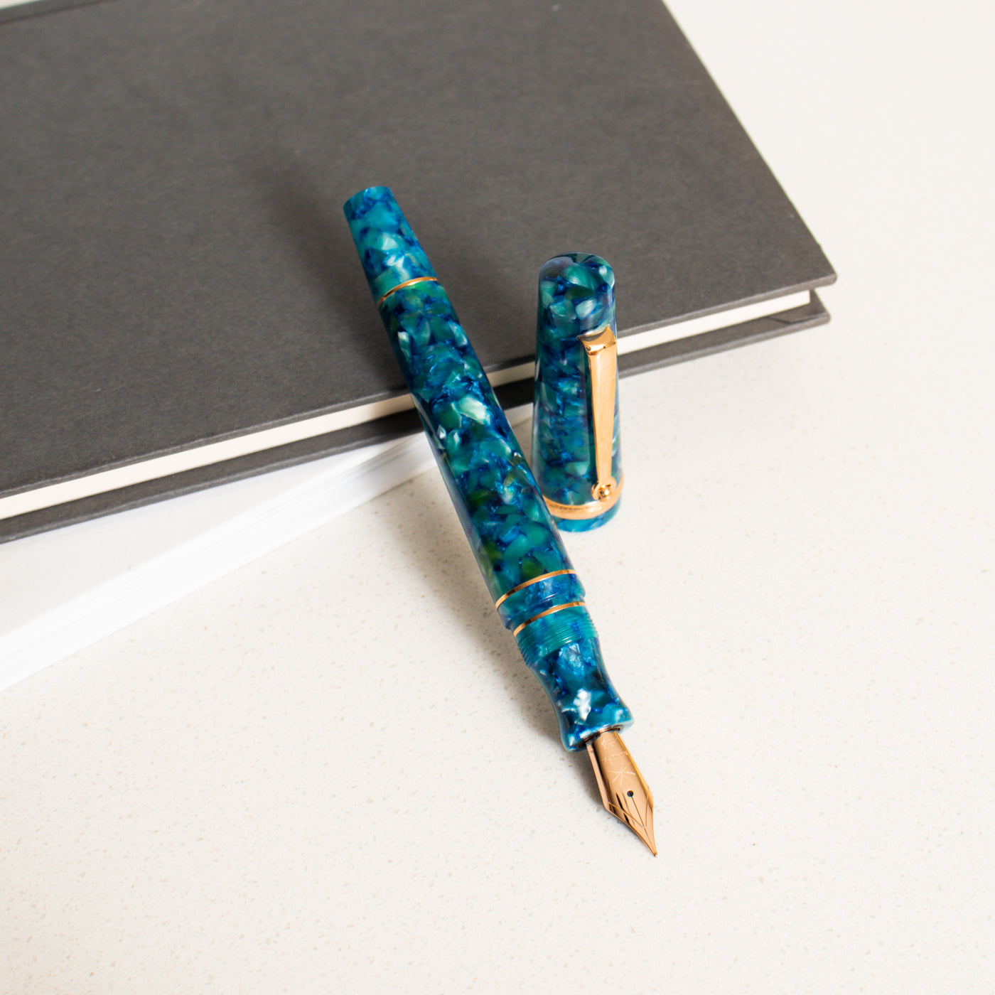 Maiora Aventus Posillipo Rose Gold Fountain Pen