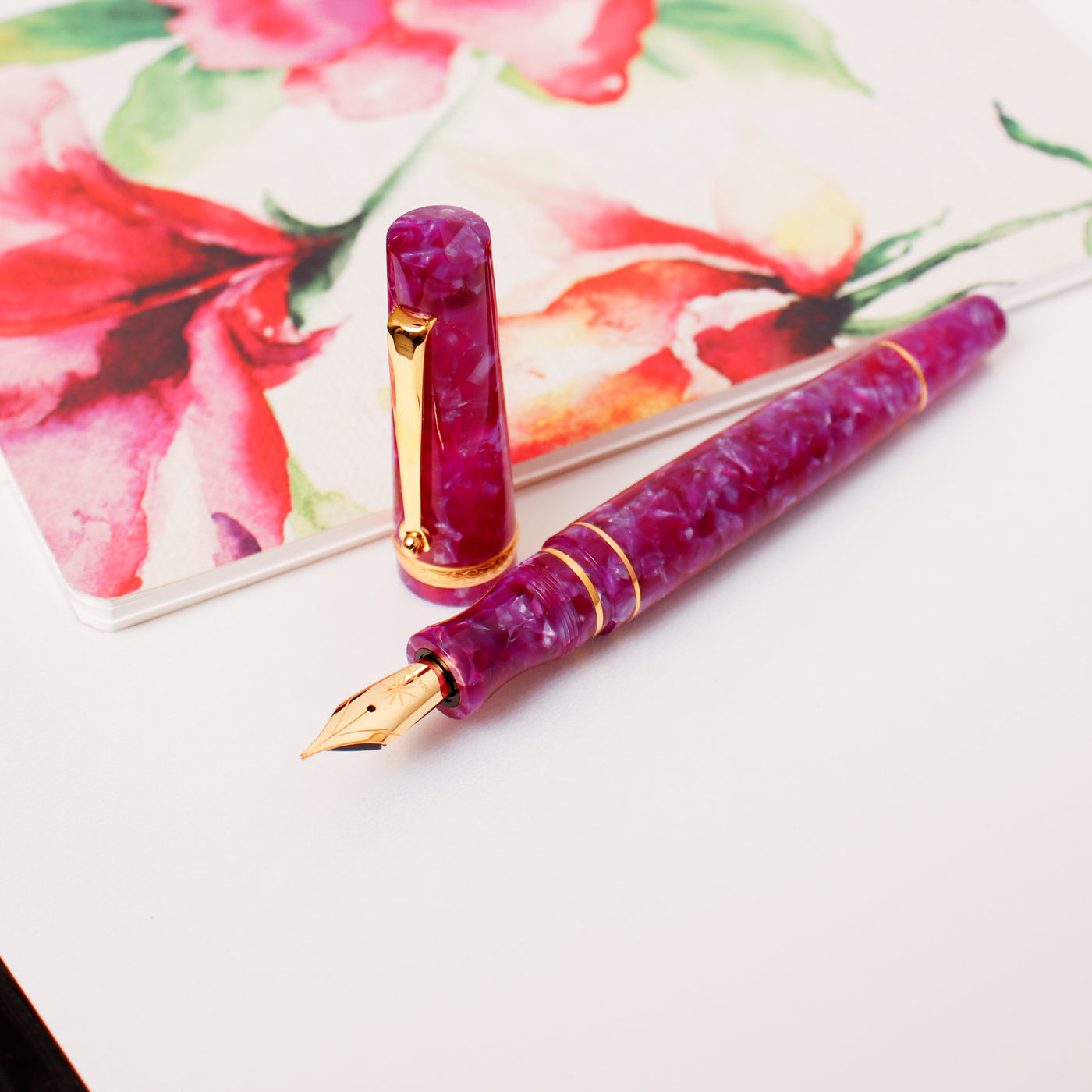 Maiora Aventus Deep Purple Fountain Pen