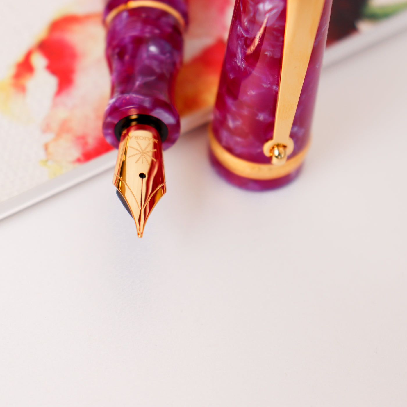 Maiora Aventus Deep Purple Fountain Pen