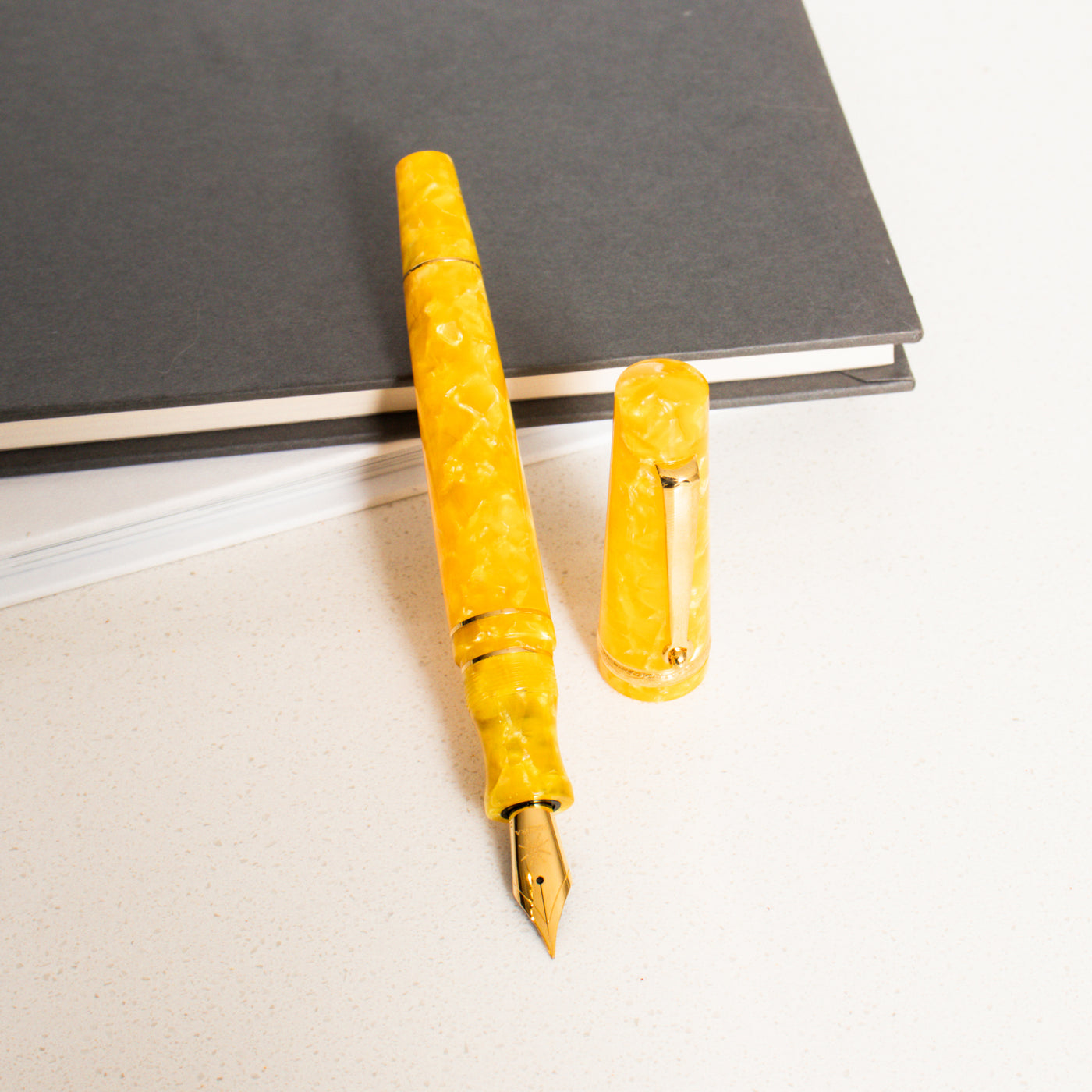 Maiora Aventus Tenerife Yellow Fountain Pen