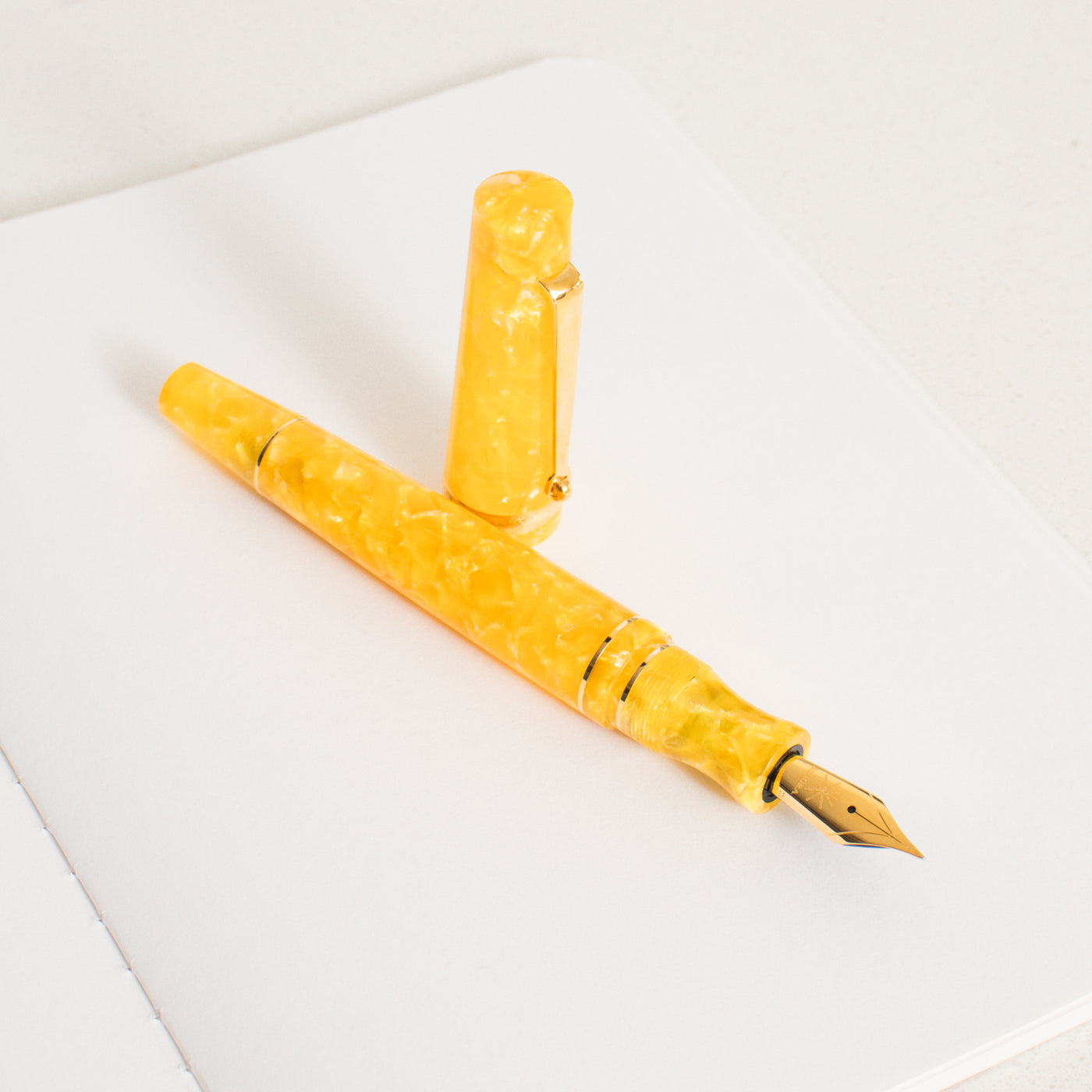 Maiora Aventus Tenerife Yellow Fountain Pen