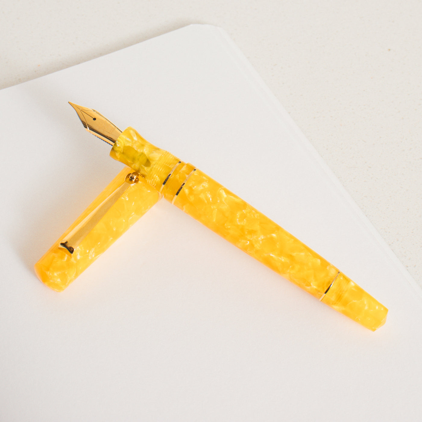 Maiora Aventus Tenerife Yellow Fountain Pen