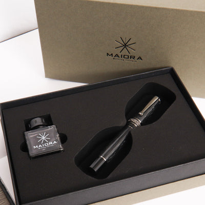 Maiora Foresta Nera Limited Edition 68 Fountain Pen Inside Packaging