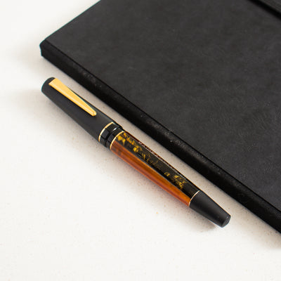 Maiora Impronte Oversize Orange & Black Fountain Pen