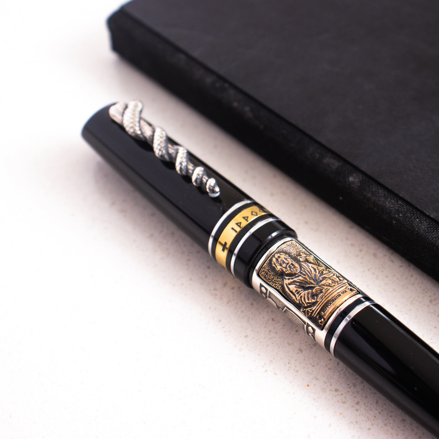 Marlen Ippocrate Black Fountain Pen