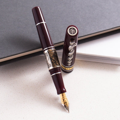 Marlen Ippocrate Burgundy Fountain Pen