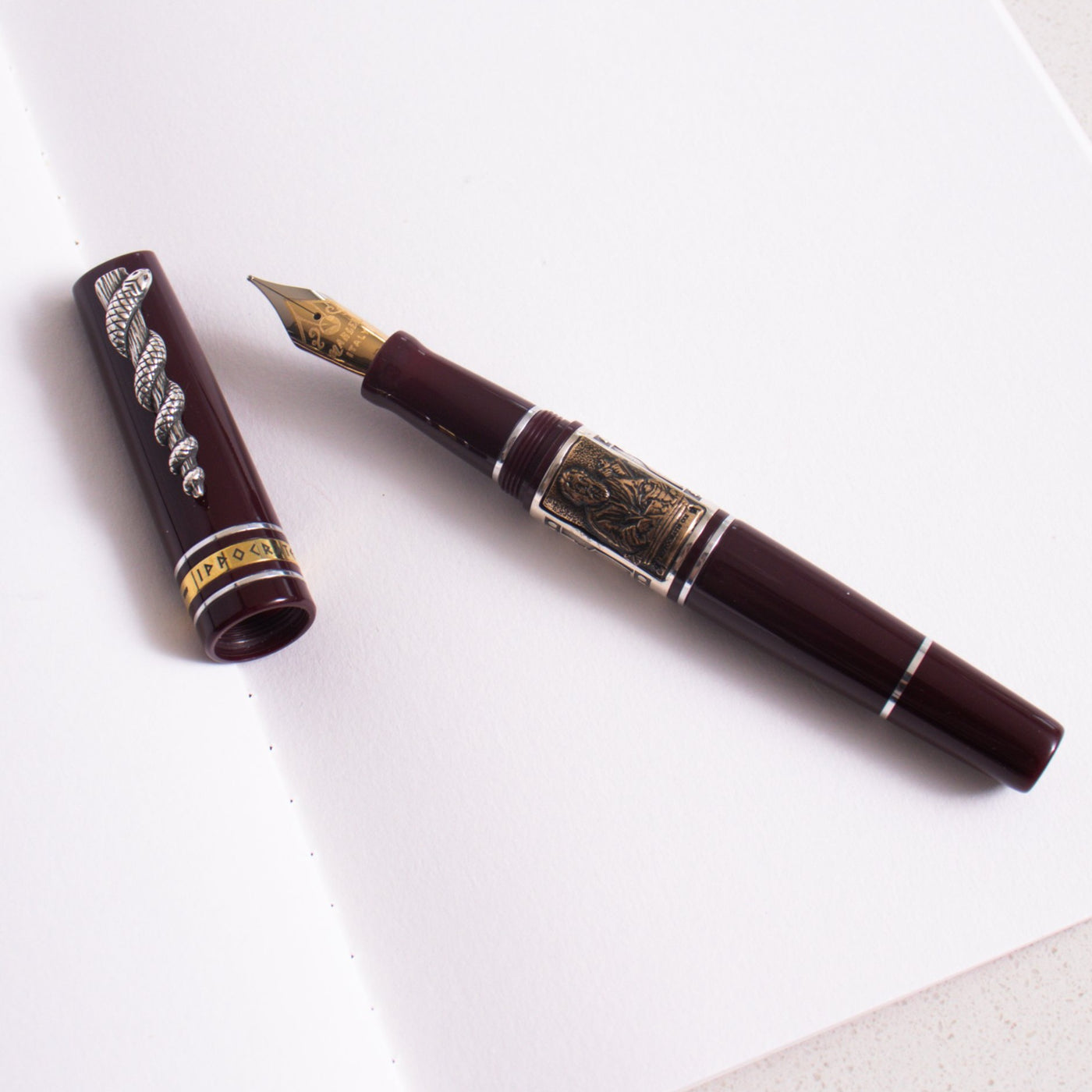 Marlen Ippocrate Burgundy Fountain Pen