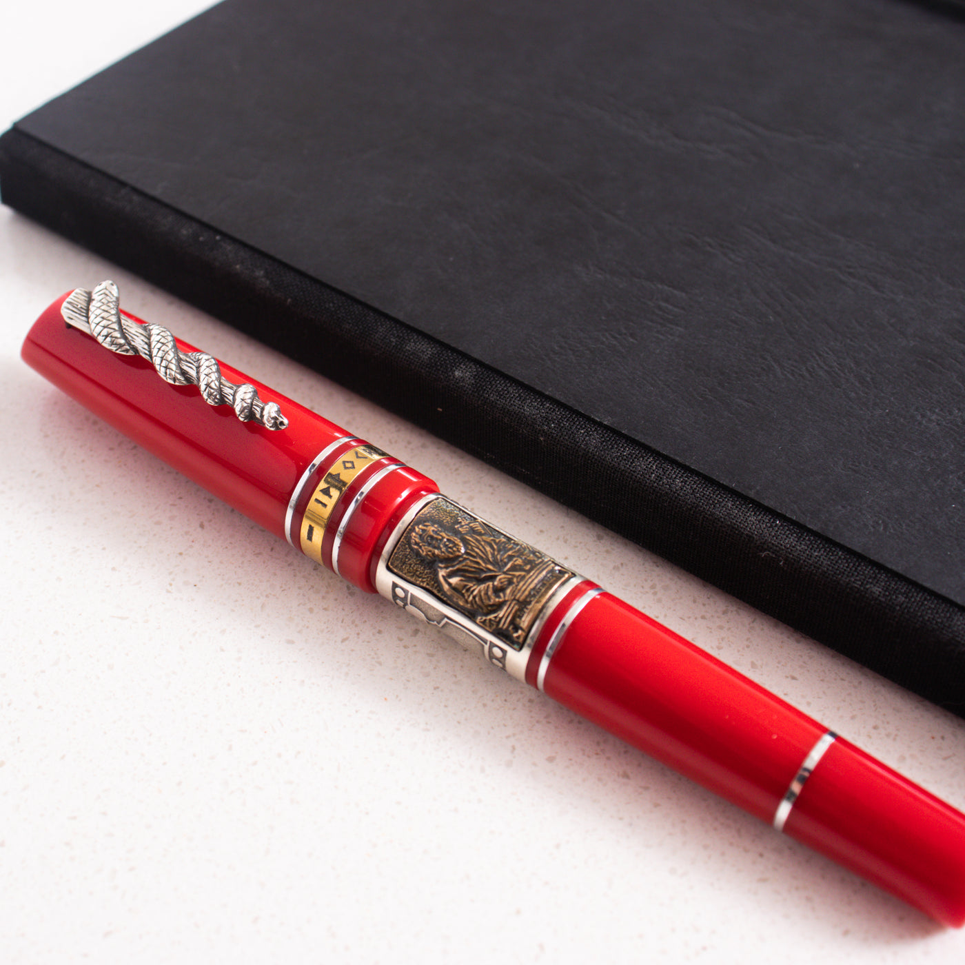 Marlen Ippocrate Red Fountain Pen