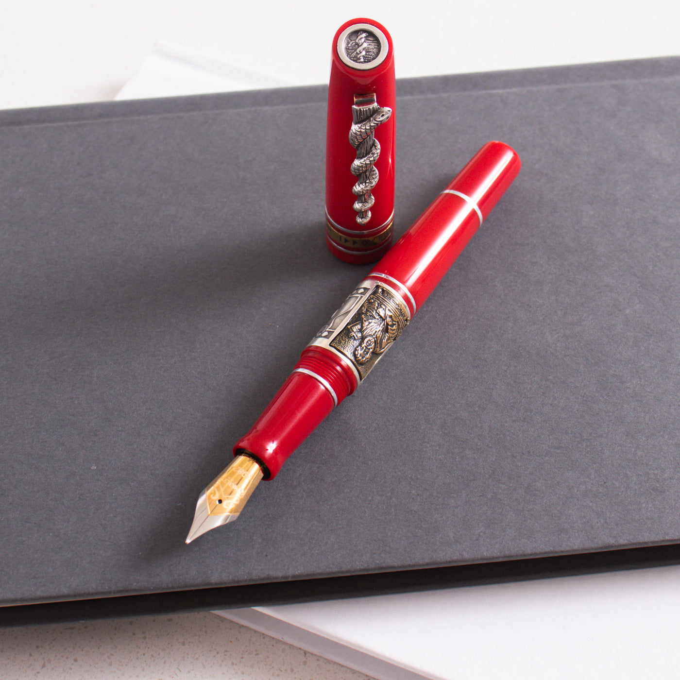 Marlen Ippocrate Red Fountain Pen