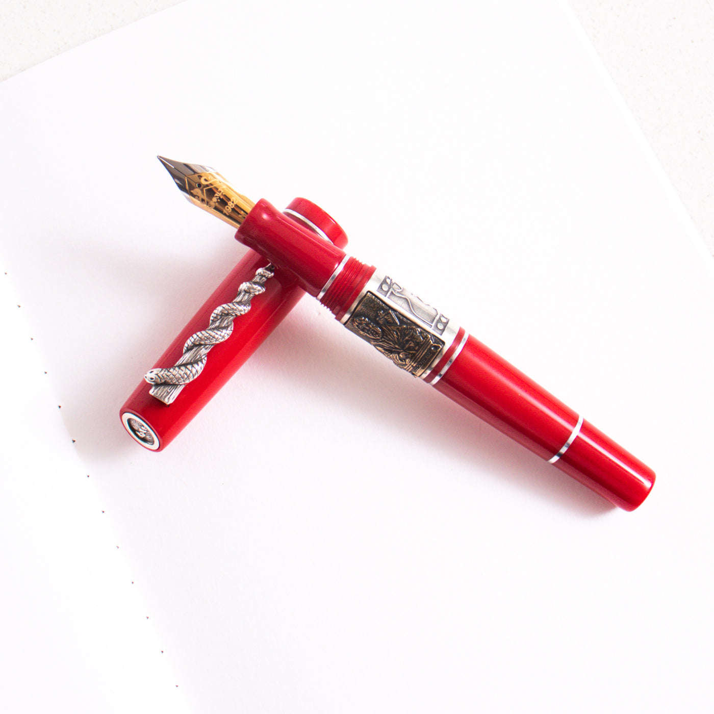 Marlen Ippocrate Red Fountain Pen